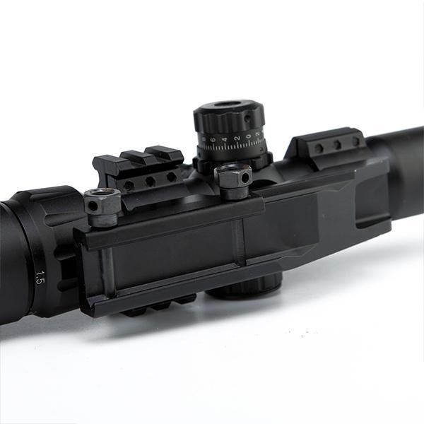 1.5-4x30BE Rifle Mirror Red Green Night Vision Goggles