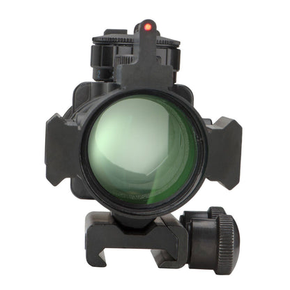 Compact 4x32 Illuminated Reticle Optic with Fiber Optic Front Sight