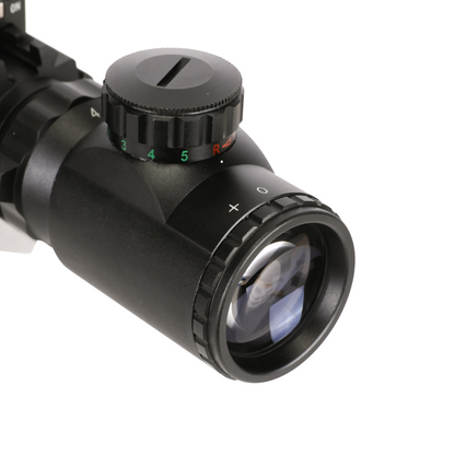 TAC-4: 4 Piece 4-16x50 Illuminated Reticle Scope Package