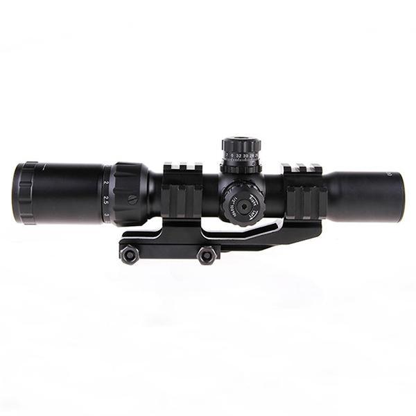 1.5-4x30BE Rifle Mirror Red Green Night Vision Goggles