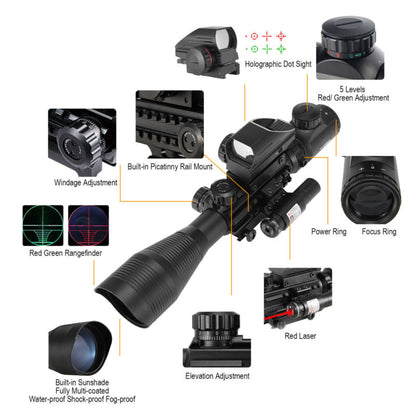 The Performance 5 Piece Package with Illuminated Scope