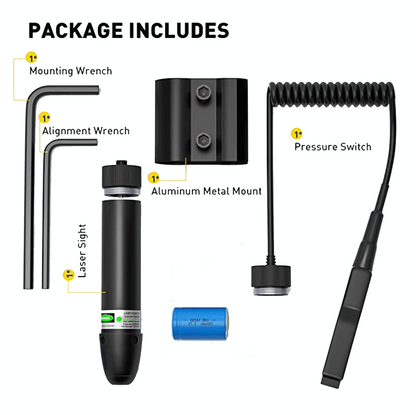 TAC-Laser Sight With Pressure Switch (Red or Green Lazer)